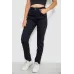 Джинси жіночі однотонні Skinny, колір синій, 75% бавовна