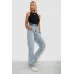 Джинси жіночі, колір блакитний, 98% бавовна, Повсякденний (casual)