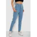 Джинси жіночі Mom-fit, колір блакитний, 98