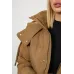 Куртка жіноча зимова коротка, колір хакі