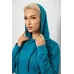 Спортивний костюм жіночий двонитка, колір бірюзовий