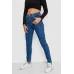 Джинси жіночі Mom-fit стрейч, колір синій, 98% бавовна, Повсякденний (casual), Демісезонний