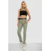 Джинси жіночі Skinny Американки, колір оливковий