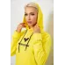 Спортивний костюм жіночий двонитка, колір жовтий