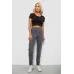 Джинси жіночі однотонні Skinny, колір сірий