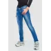 Джинси жіночі з потертостями, колір синій agb0ed65