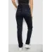 Джинси жіночі однотонні Skinny, колір синій, 75% бавовна