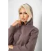 Спортивний костюм жіночий на флісі, колір мокко, 100% поліестер