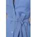 Сукня на ґудзиках, колір джинс