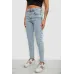 Джинси жіночі однотонні Skinny, колір блакитний