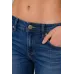 Джинси жіночі однотонні Slim fit, колір синій