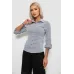Сорочка класична в смужку, колір сірий, 95% бавовна, ['Повсякденний (casual)', ['Весняно-літній'