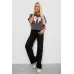 Футболка жіноча з принтом, колір сірий age6aca5
