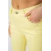 Джинси жіночі Slim Fit, колір жовтий