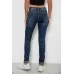 Джинси жіночі однотонні Skinny, колір синій