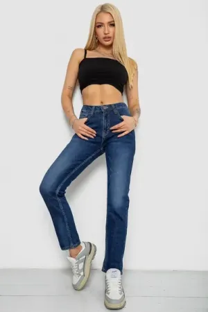 Джинси жіночі, колір синій, 98% бавовна, Повсякденний (casual), Демісезонний, 25