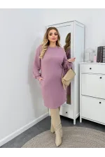 Сукня ангорова з довгим рукавом