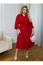 Сукня вельветова великих розмірів