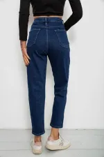Джинси жіночі однотонні Skinny Fit, колір синій