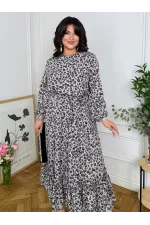 Довга сукня міді