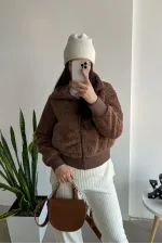Куртка зі штучного хутра