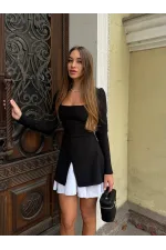 Сукня з довгим рукавом