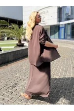 Костюм жіночий із сорочкою, довжина 135 см
