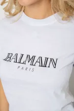 Футболка жіноча з принтом, колір білий, 100% бавовна, арт. 40-215