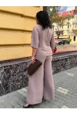 Костюм жіночий зі штанами-палацо