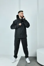 Теплий чоловічий спортивний костюм