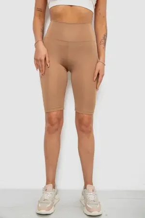 Велотреки жіночі однотонні, колір мокко