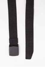 Класичний ремінь унісекс, чорного кольору