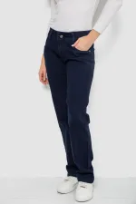 Джинси жіночі Slim Fit, колір темно-синій, 75% бавовна