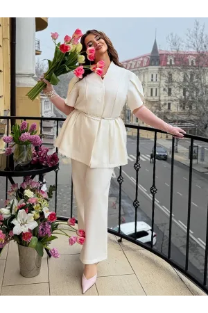Костюм жіночий брючний, довжина 73–118 см, розміри 48-50–56-58