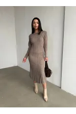 В'язана сукня максі