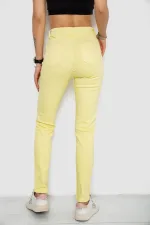 Джинси жіночі Slim Fit, колір жовтий