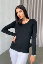 Джемпер з круглим вирізом