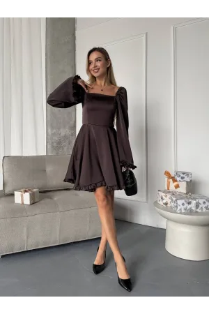 Шовкова сукня міні