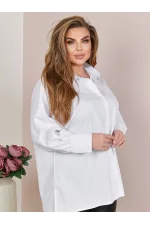 Сорочка-блуза жіноча великих розмірів