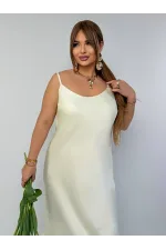 Сукня-комбінація атласна