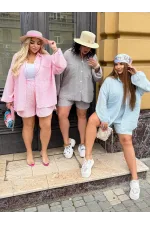 Лляний костюм жіночий