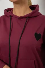Спортивний костюм жіночий двонитка, колір сливовий
