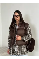 Жилет жіночий стьобаний, довжина 60 см