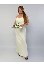 Сукня-комбінація атласна