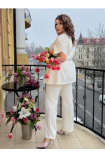 Костюм жіночий брючний, довжина 73–118 см, розміри 48-50–56-58