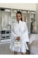 Сукня міні з мереживом