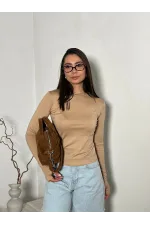 Лонгслів жіночий, довжина 55 см