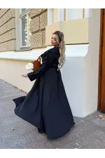 Сукня максі в оборках