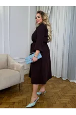 Сукня вельветова великих розмірів